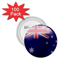 Australia Flag Country National 1 75  Buttons (100 Pack)  by Sapixe