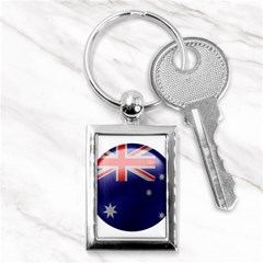 Australia Flag Country National Key Chain (rectangle) by Sapixe