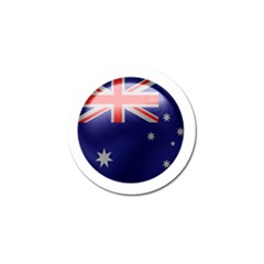 Australia Flag Country National Golf Ball Marker (4 Pack) by Sapixe