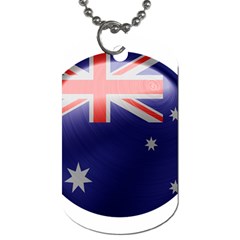 Australia Flag Country National Dog Tag (two Sides) by Sapixe