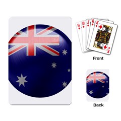 Australia Flag Country National Playing Cards Single Design (rectangle) by Sapixe