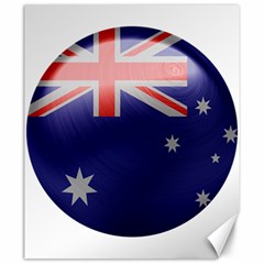 Australia Flag Country National Canvas 20  X 24  by Sapixe