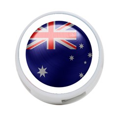 Australia Flag Country National 4-port Usb Hub (one Side) by Sapixe