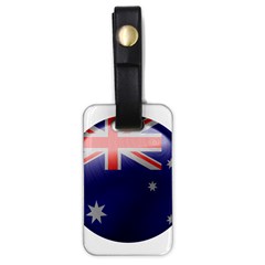 Australia Flag Country National Luggage Tag (one Side) by Sapixe