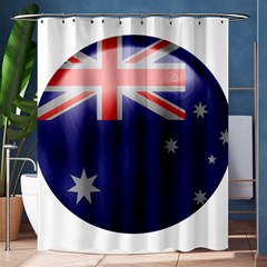 Australia Flag Country National Shower Curtain 60  X 72  (medium)  by Sapixe