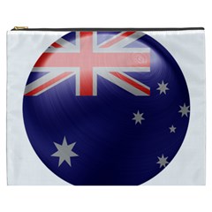 Australia Flag Country National Cosmetic Bag (xxxl) by Sapixe