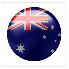 Australia Flag Country National Large Satin Scarf (square) by Sapixe