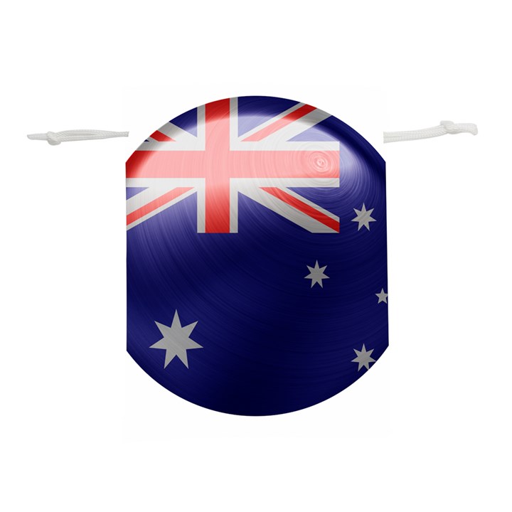 Australia Flag Country National Lightweight Drawstring Pouch (L)