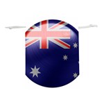 Australia Flag Country National Lightweight Drawstring Pouch (L) Back