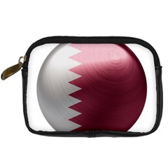 Qatar Flag Country Nation National Digital Camera Leather Case by Sapixe