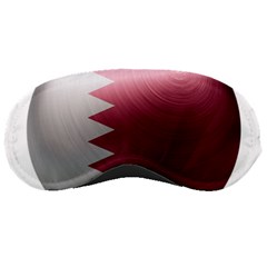 Qatar Flag Country Nation National Sleeping Mask by Sapixe