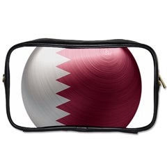 Qatar Flag Country Nation National Toiletries Bag (two Sides) by Sapixe