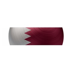 Qatar Flag Country Nation National Satin Scarf (oblong) by Sapixe