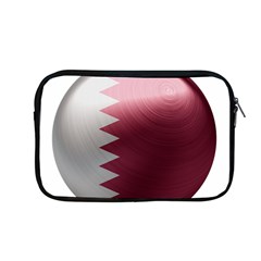 Qatar Flag Country Nation National Apple Macbook Pro 13  Zipper Case by Sapixe