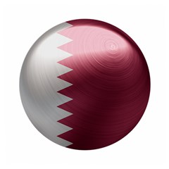 Qatar Flag Country Nation National Wooden Puzzle Square