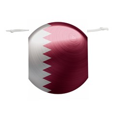 Qatar Flag Country Nation National Lightweight Drawstring Pouch (l) by Sapixe