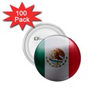 Mexico Flag Country National 1.75  Buttons (100 pack)  Front