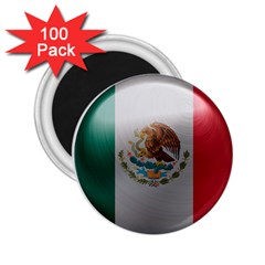 Mexico Flag Country National 2 25  Magnets (100 Pack)  by Sapixe