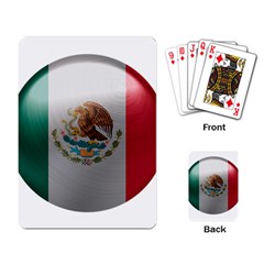 Mexico Flag Country National Playing Cards Single Design (rectangle) by Sapixe