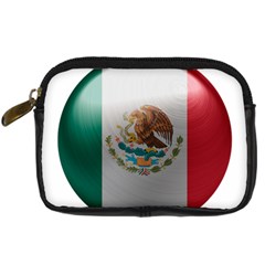 Mexico Flag Country National Digital Camera Leather Case by Sapixe