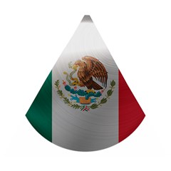 Mexico Flag Country National Wooden Puzzle Triangle by Sapixe