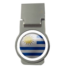 Uruguay Flag Country Symbol Nation Money Clips (round)  by Sapixe