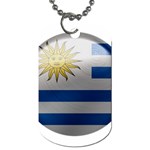 Uruguay Flag Country Symbol Nation Dog Tag (One Side) Front