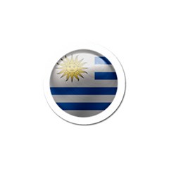 Uruguay Flag Country Symbol Nation Golf Ball Marker (10 Pack) by Sapixe