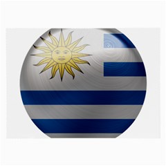 Uruguay Flag Country Symbol Nation Large Glasses Cloth by Sapixe