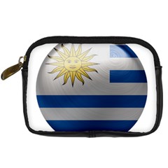 Uruguay Flag Country Symbol Nation Digital Camera Leather Case by Sapixe