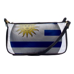 Uruguay Flag Country Symbol Nation Shoulder Clutch Bag