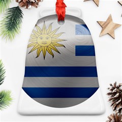 Uruguay Flag Country Symbol Nation Ornament (bell) by Sapixe