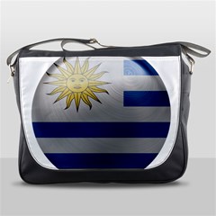 Uruguay Flag Country Symbol Nation Messenger Bag by Sapixe