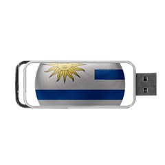 Uruguay Flag Country Symbol Nation Portable Usb Flash (two Sides) by Sapixe