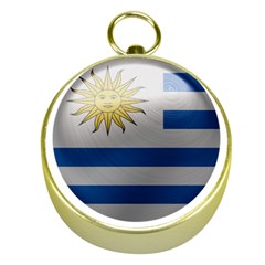 Uruguay Flag Country Symbol Nation Gold Compasses