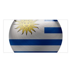 Uruguay Flag Country Symbol Nation Satin Shawl by Sapixe