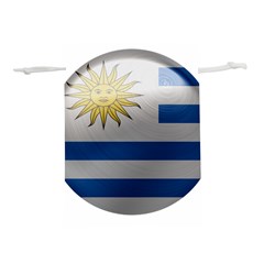 Uruguay Flag Country Symbol Nation Lightweight Drawstring Pouch (l) by Sapixe