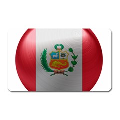 Peru Flag Country Symbol Nation Magnet (rectangular) by Sapixe