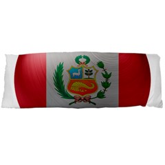 Peru Flag Country Symbol Nation Body Pillow Case Dakimakura (two Sides) by Sapixe