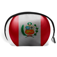 Peru Flag Country Symbol Nation Accessory Pouch (large) by Sapixe