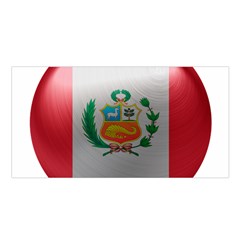 Peru Flag Country Symbol Nation Satin Shawl by Sapixe