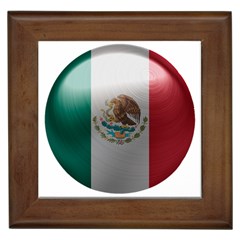 Flag Home Country National Symbol Framed Tile by Sapixe