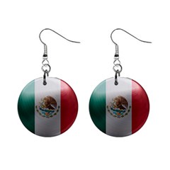 Flag Home Country National Symbol Mini Button Earrings by Sapixe