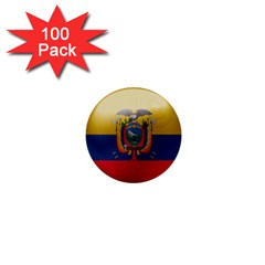 Ecuador Flag Ecuadorian Country 1  Mini Buttons (100 Pack)  by Sapixe