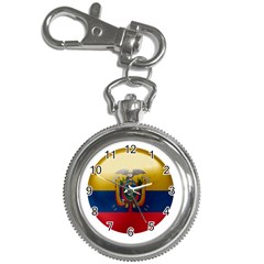 Ecuador Flag Ecuadorian Country Key Chain Watches by Sapixe