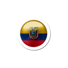 Ecuador Flag Ecuadorian Country Golf Ball Marker (10 Pack) by Sapixe