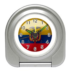 Ecuador Flag Ecuadorian Country Travel Alarm Clock by Sapixe