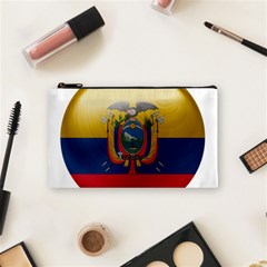 Ecuador Flag Ecuadorian Country Cosmetic Bag (small) by Sapixe