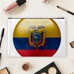 Ecuador Flag Ecuadorian Country Cosmetic Bag (Large) Back