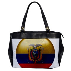 Ecuador Flag Ecuadorian Country Oversize Office Handbag by Sapixe